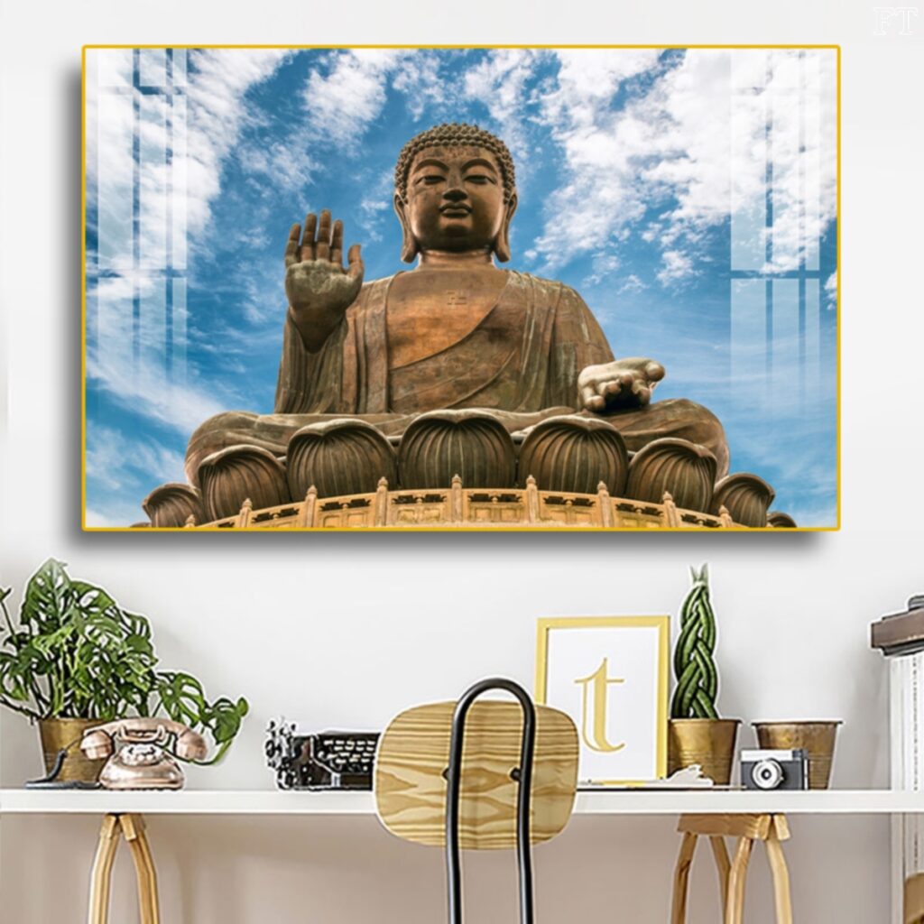 Tranh Phật A Di Đà Đẹp Khổ Ngang