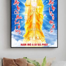 Tranh Phật A Di Đà Cổ Điển