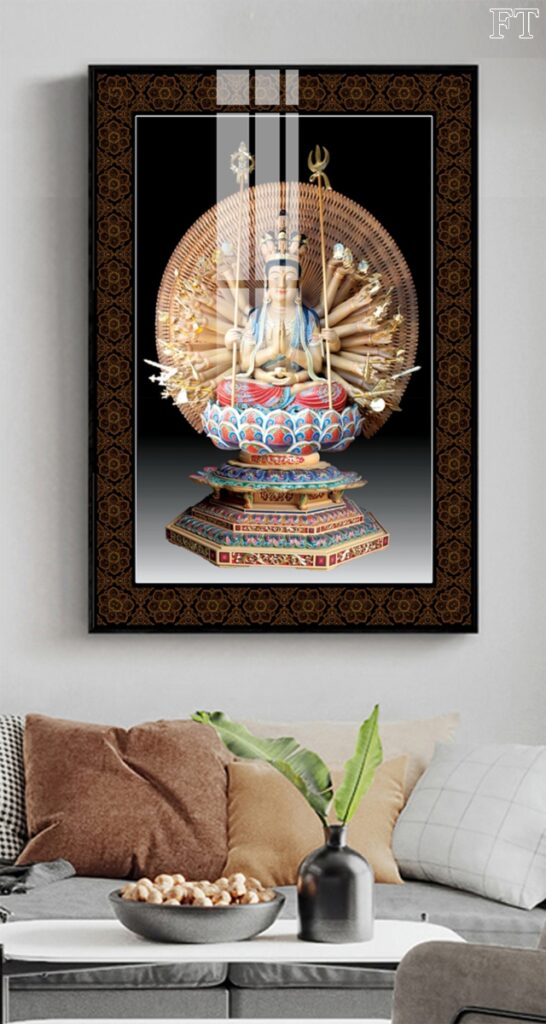 Tranh Tượng Phật Mẫu Chuẩn Đề