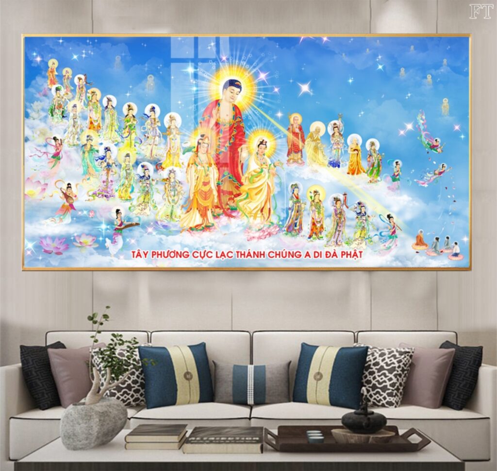 Tranh Tây Phương Cực Lạc