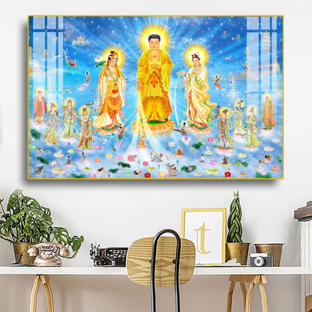 Tranh Tây Phương Cực Lạc